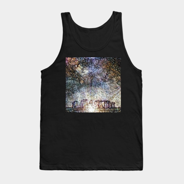 Surreal Stonehenge Tank Top by rolffimages